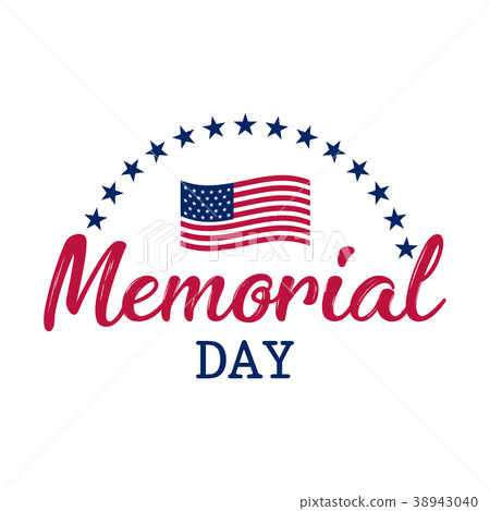 Memorial Day Banner Stock Illustration 38943040 Pixta