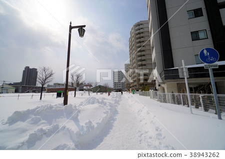 札幌白石自行車道(白石kokorodo出發點東札幌2J 1丁目附近) 札幌白石自行車道(白石kokorodo出發點東札幌2J 1丁目附近) 38943262