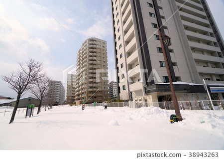 Sapporo Shiroishi cycling road (Shiroishi kokorodo starting point Higashi-Sapporo 2J near 1-chome) 38943263