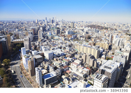 到池袋的城市景觀 38943398