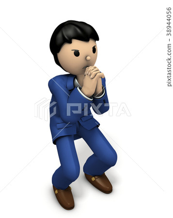 Business man begging 38944056
