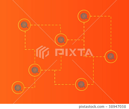 Qtum blockchain cryptocurreny network connected 38947038