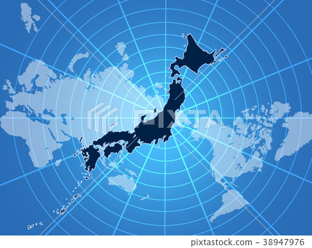 商業背景日本地圖世界地圖全球地球 商業背景日本地圖世界地圖全球地球 38947976