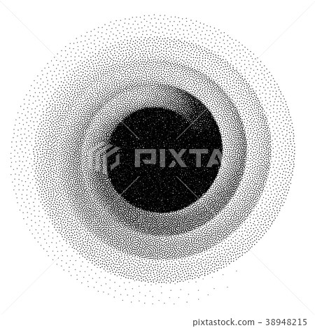 Abstract spiral background. Black and white 38948215