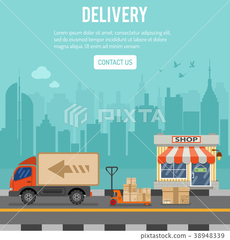 Shopping and Delivery Concept 38948339