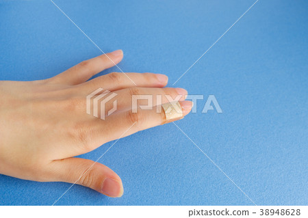 手用貼膏藥 38948628