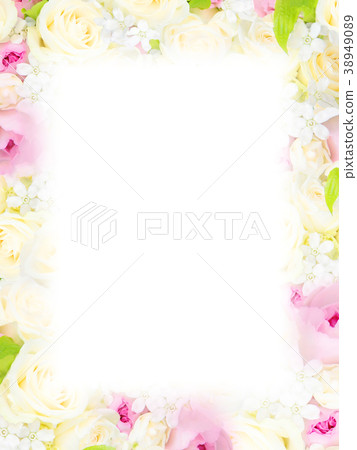 背景 - 花 - 框架 背景 - 花 - 框架 38949089