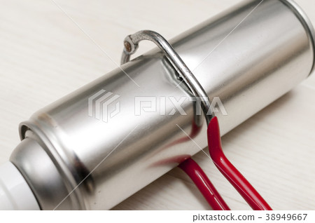 Make a hole in the spray can Make a hole in the spray can 38949667