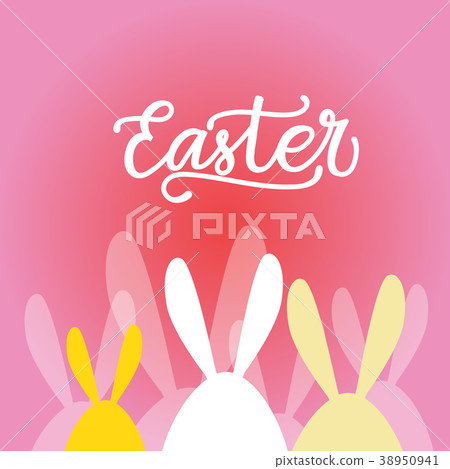 Easter Background Holiday Greeting Card Decoration 38950941