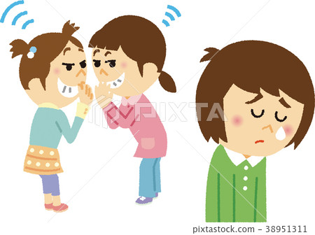 Illustration material Bullying (elementary school) 38951311