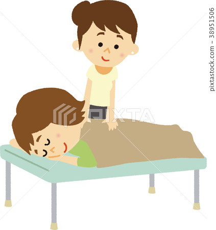 插圖素材按摩 38951506