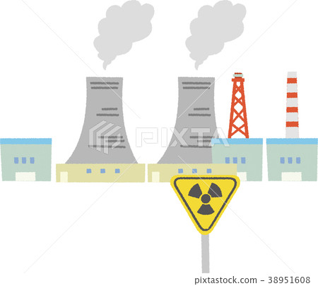 插圖材料核能發電 38951608