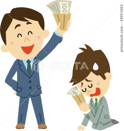 Illustration material Regular employment and non regular employment 38951662