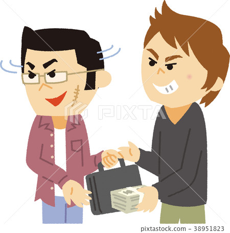 Illustration material Drug trade 38951823