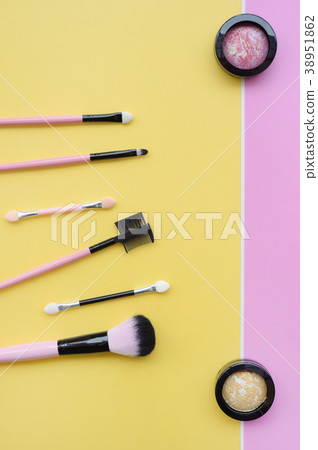 collection of make up and cosmetic beauty products 38951862