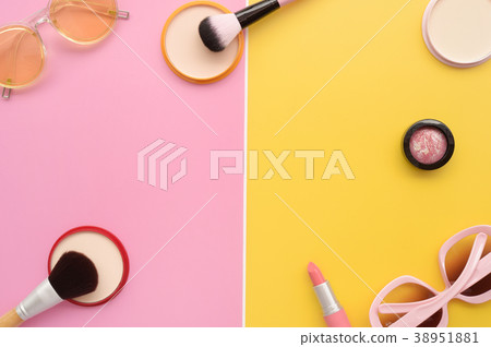 collection of make up and cosmetic beauty products collection of make up and cosmetic beauty products 38951881