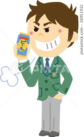 Illustration material Underage drinking 38951932