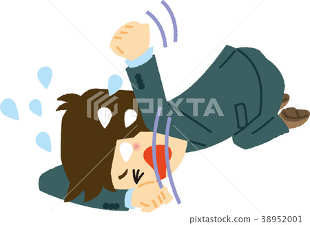 Illustration material crying adults 38952001