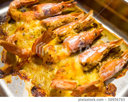 Cheese grilled shrimp Cheese grilled shrimp 38956783