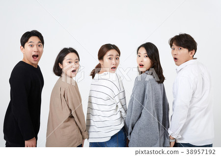 朋友,同事,男人,女人,韓國人 朋友,同事,男人,女人,韓國人 38957192