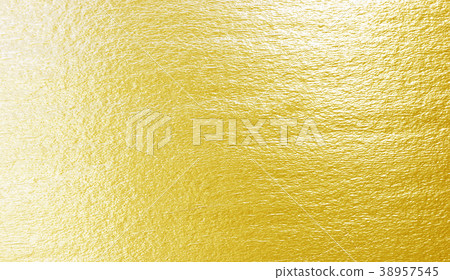 Shiny yellow leaf gold texture 38957545