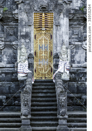 Pura Goa Lawah temple exterior in bali indonesia Pura Goa Lawah temple exterior in bali indonesia 38958264