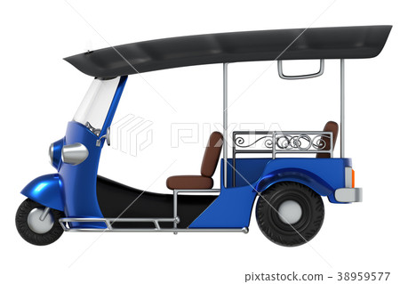 Tuk Tuk, Thai traditional taxi 38959577