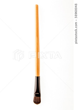 cosmetic makeup brush on white blackground cosmetic makeup brush on white blackground 38960048