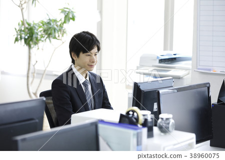 A young businessman A young businessman 38960075