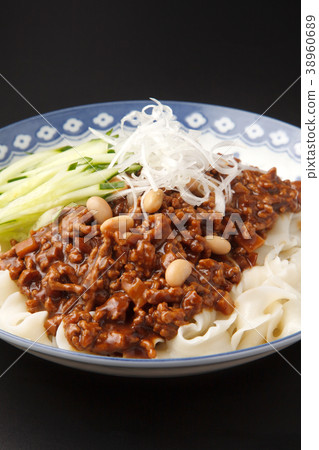 平面的罐子麵條 38960689
