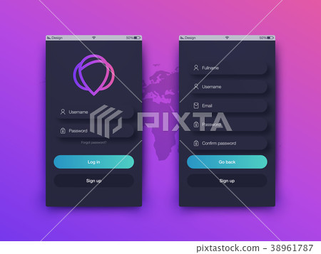 Vector Illustration of screens and web concept Vector Illustration of screens and web concept 38961787