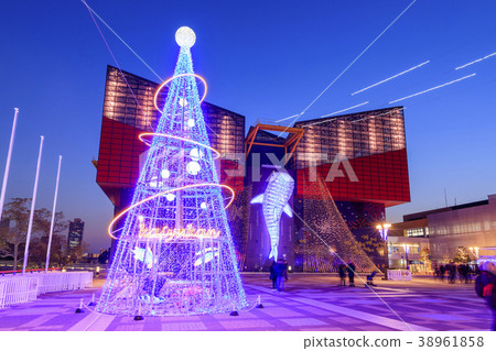 Osaka, Kaiyukan, Illuminations 38961858