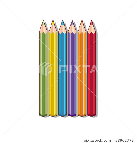 Color Pencils For Kids And Creativity. 38962372