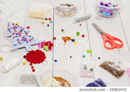 Handmade Christmas toys.  38962642