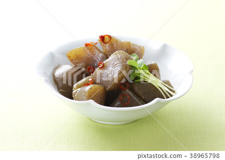 Hot stir-fried konnyaku 1 38965798