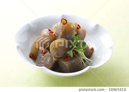 Hot stir-fried konnyaku 6 Hot stir-fried konnyaku 6 38965818