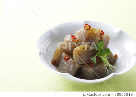 熱炒的konnyaku 7 照片素材 圖片 圖庫