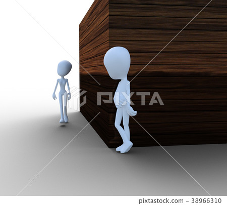 跟踪者圖像perming3DCG插圖素材 跟踪者圖像perming3DCG插圖素材 38966310