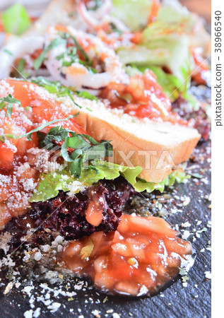 Mexican seafood salad 38966540