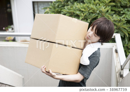 Moving scene Loading, unloading and clearing up Moving scene Loading, unloading and clearing up 38967739