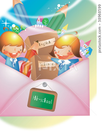 新的學期圖像,例證 新的學期圖像,例證 38968599