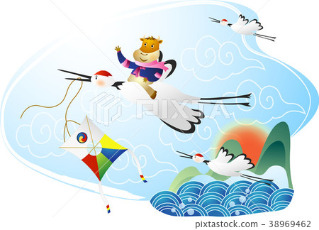 新年圖像，例證 38969462