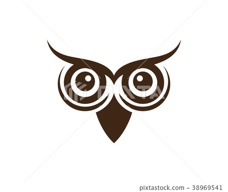 owl bird illustration logo template owl bird illustration logo template 38969541