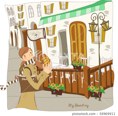 Travel image, illustration Travel image, illustration 38969911