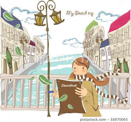 Travel image, illustration Travel image, illustration 38970065