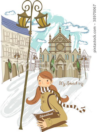 Travel image, illustration Travel image, illustration 38970067