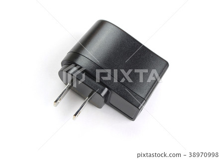 USB charger isolated on white background 38970998