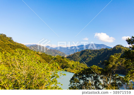 台灣，桃園，蔚山，北海農場，雨花 38971559