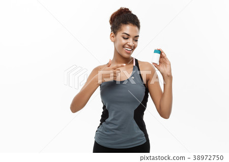 Healthy and healthcare concept - portrait of 38972750