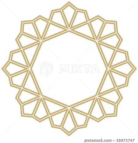 Decorative frame. Elegant vector element design 38973747